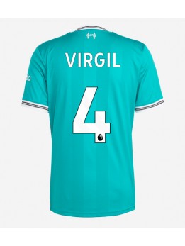 Liverpool Virgil van Dijk #4 Rezervni Dres 2025-26 Kratak Rukavima